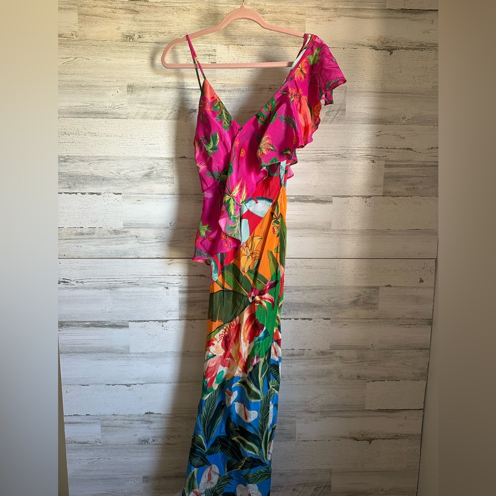 FARM Rio Pink and Multicolor Floral Dress - Picture 4 of 5